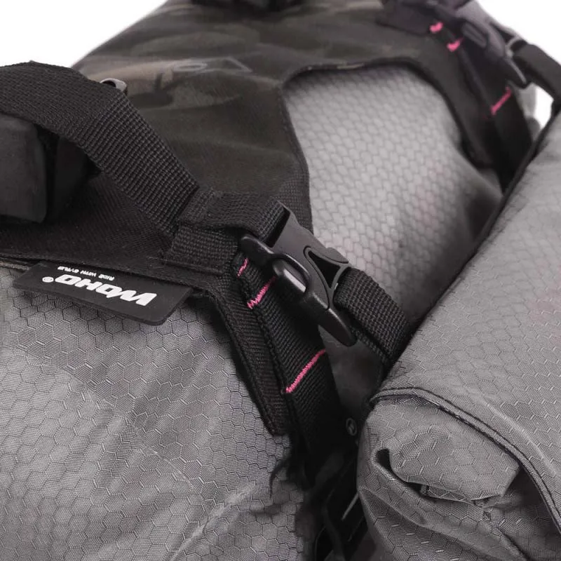 WOHO X-touring Handlebar Bag Harness Väsksele, Black camo, One Size WOHO X-touring Handlebar Bag Harness Väsksele, Black camo, One Size