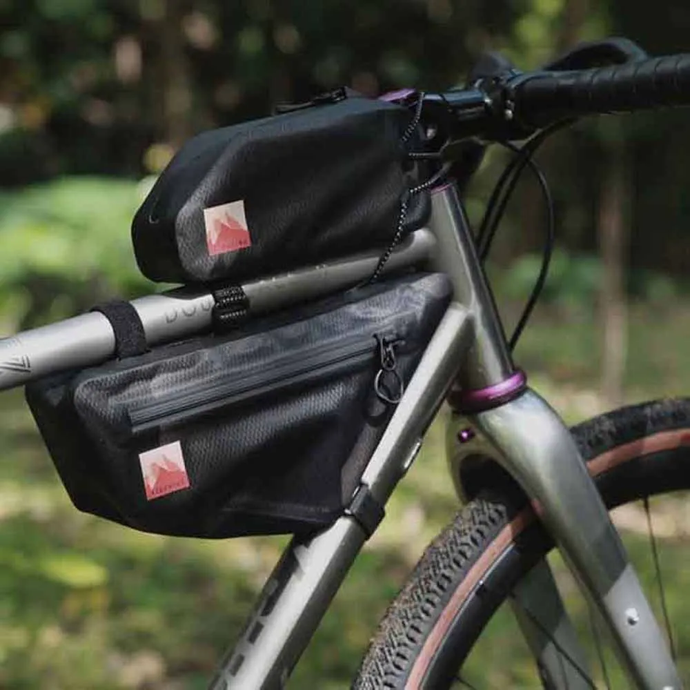 WOHO X-touring S 2l Ramväska, Cyber camo diamond black, One Size WOHO X-touring S 2l Ramväska, Cyber camo diamond black, One Size