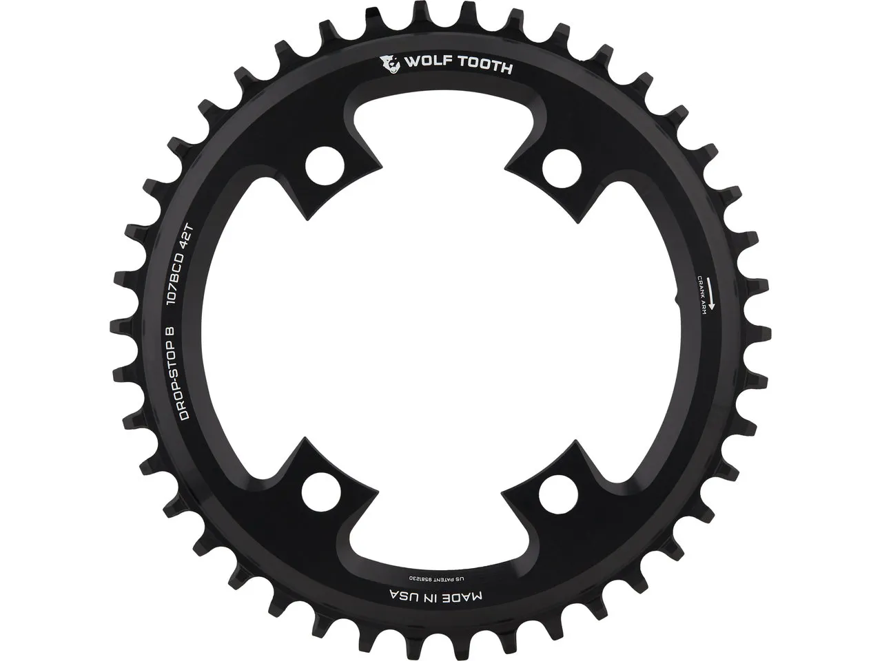 Wolf Tooth 107 BCD Kettenblatt für SRAM Wolf Tooth 107 BCD Kettenblatt für SRAM