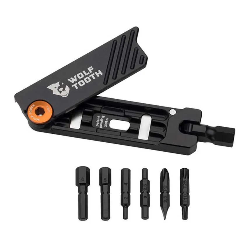 Wolf Tooth 6-bit Hex Multiverktyg, Orange, One Size