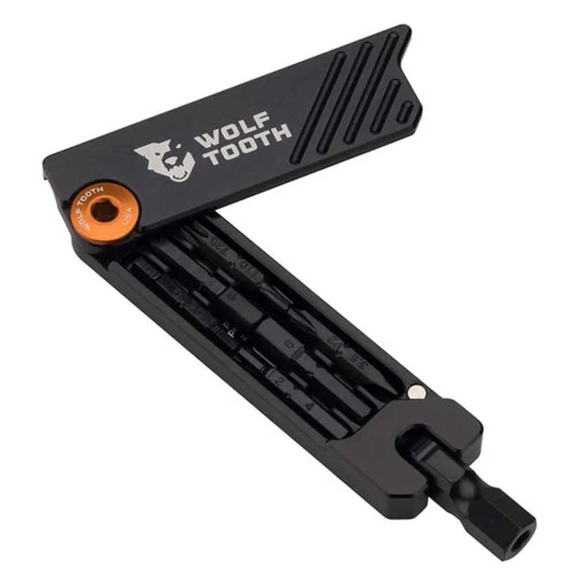 Wolf Tooth 6-bit Hex Multiverktyg, Orange, One Size