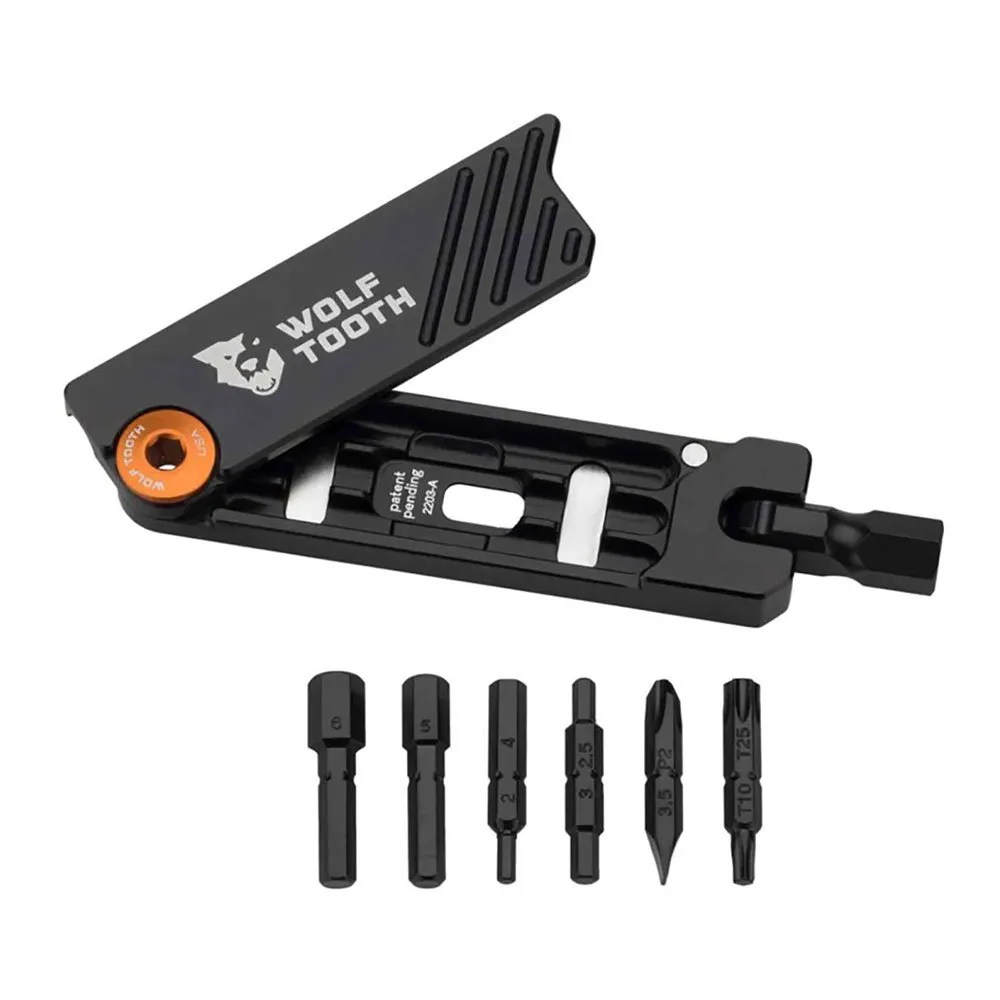 Wolf Tooth 6bit Multiverktyg, Black, One Size Wolf Tooth 6bit Multiverktyg, Black, One Size