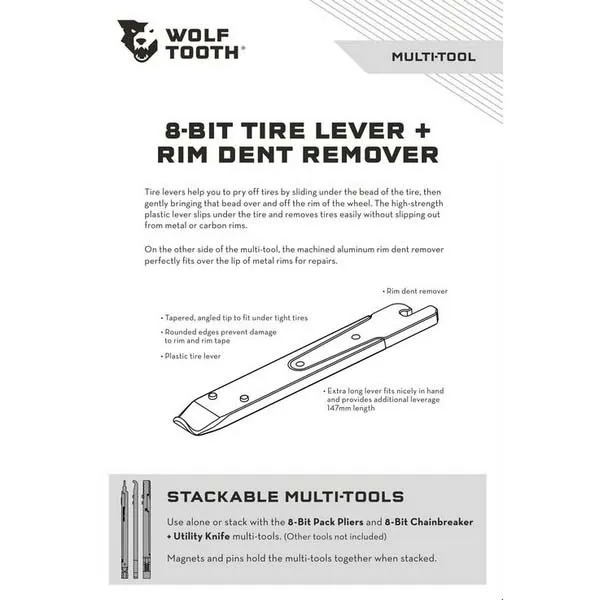 Wolf Tooth 8-bit Däckjärn