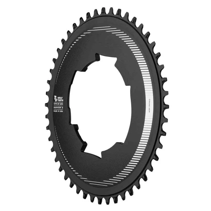 Wolf Tooth Aero Ds 107 Bcd Kedjehjul, Black, 50t