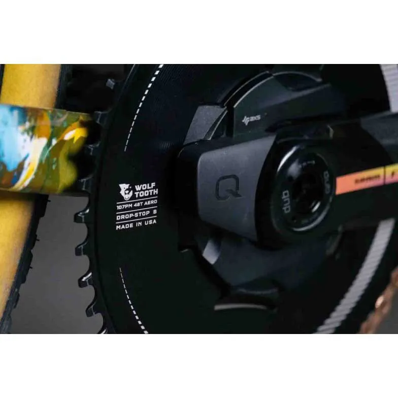 Wolf Tooth Aero Ds 107 Bcd Kedjehjul, Black, 50t