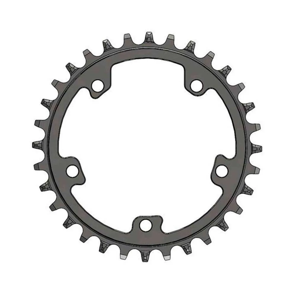 Wolf Tooth Alu Camo Shimano 12s Hyperglide Dm Kedjehjul, Black, 30t