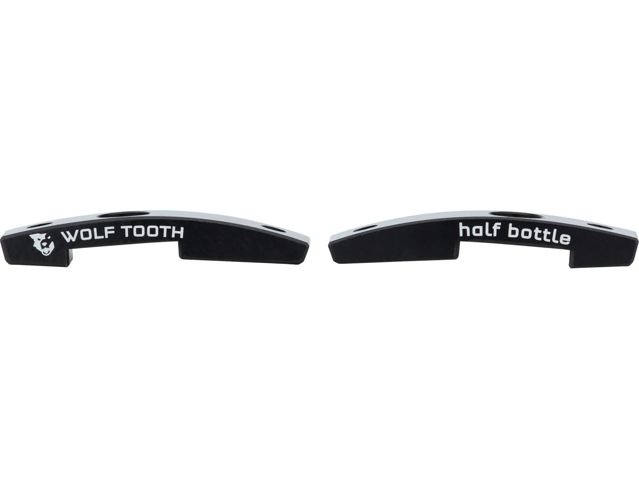 Wolf Tooth B-RAD Half Bottle Adapter Flaschenhalter-Halterung, Black, One Size Wolf Tooth B-RAD Half Bottle Adapter Flaschenhalter-Halterung, Black, One Size