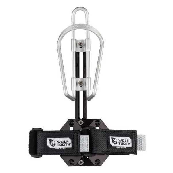 Wolf Tooth B-rad Half Bottle Flaskhållaradapter, Black, One Size Wolf Tooth B-rad Half Bottle Flaskhållaradapter, Black, One Size