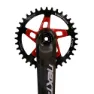 Wolf Tooth Camo Sram M5 Boost Spindel, Red, One Size