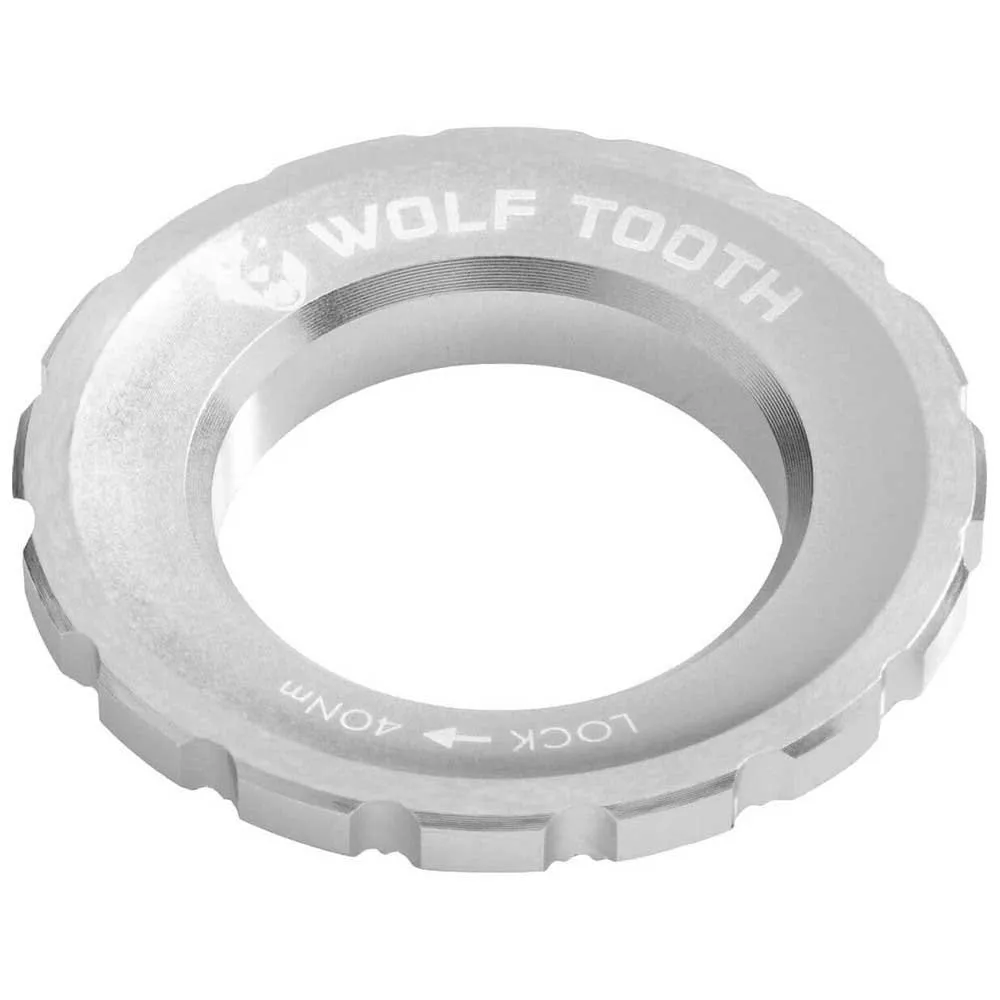 Wolf Tooth Cl Disc External Bromsskivslåsring, Raw, One Size Wolf Tooth Cl Disc External Bromsskivslåsring, Raw, One Size