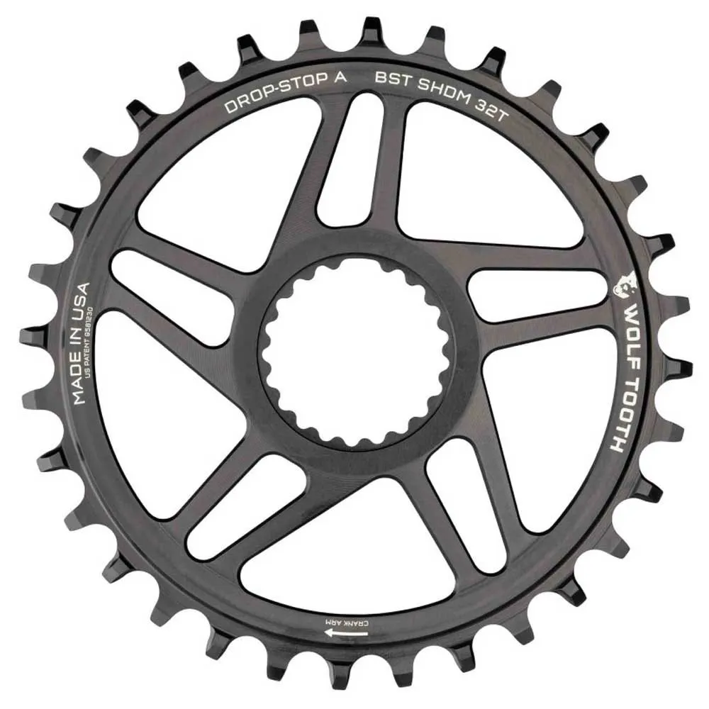 Wolf Tooth Direct Mount Boost Kettenblatt Shimano für HG+ 12-fach Kette