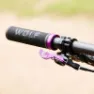 Wolf Tooth Echo Lock-on Styrehandtag, Black / ultraviolet purple, 132mm