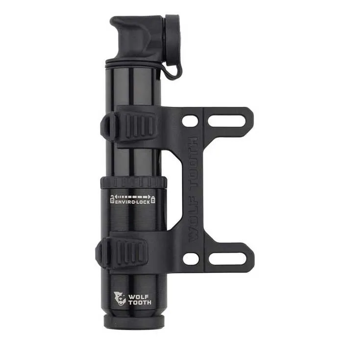 Wolf Tooth Encase 40cc Mini Pump, Black, 70psi Wolf Tooth Encase 40cc Mini Pump, Black, 70psi