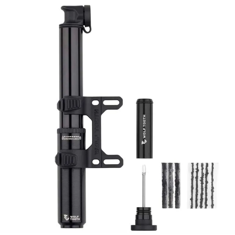 Wolf Tooth Encase 85cc Tubeless Tool Mini Pump, Black, One Size