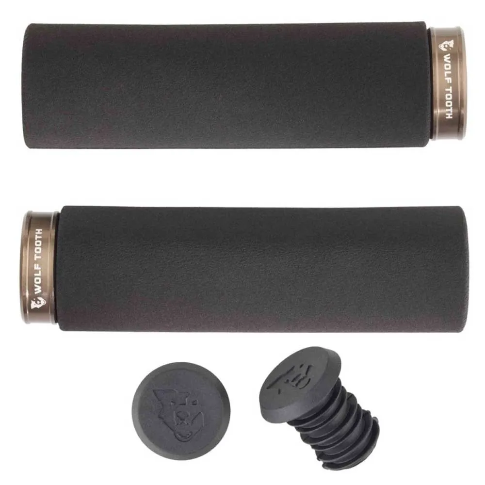Wolf Tooth Fat Paw Lock On Styrehandtag, Espresso, 132mm