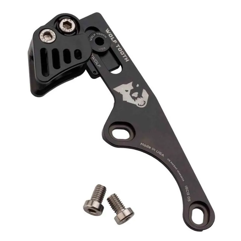 Wolf Tooth Gnarwolf Iscg05 Rev2 Kedjeguide, Black, One Size Wolf Tooth Gnarwolf Iscg05 Rev2 Kedjeguide, Black, One Size