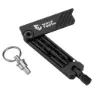 Wolf Tooth Hexagonal 6 Bit Multiverktyg, Black, One Size