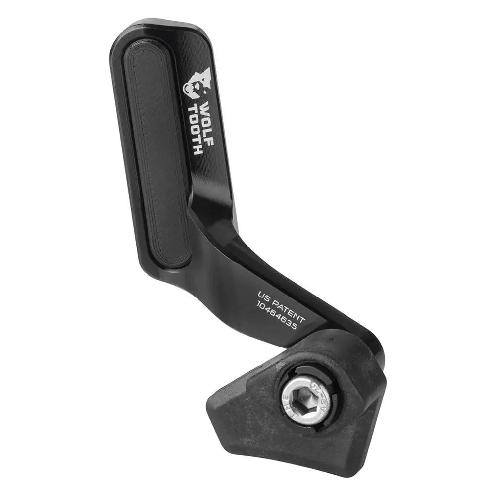 Wolf Tooth Lonewolf S5 Y P5 Mid Kedjeguide, Black, One Size