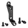 Wolf Tooth Post To Flat Mount Front Skivbromsoksadapter, Black, One Size