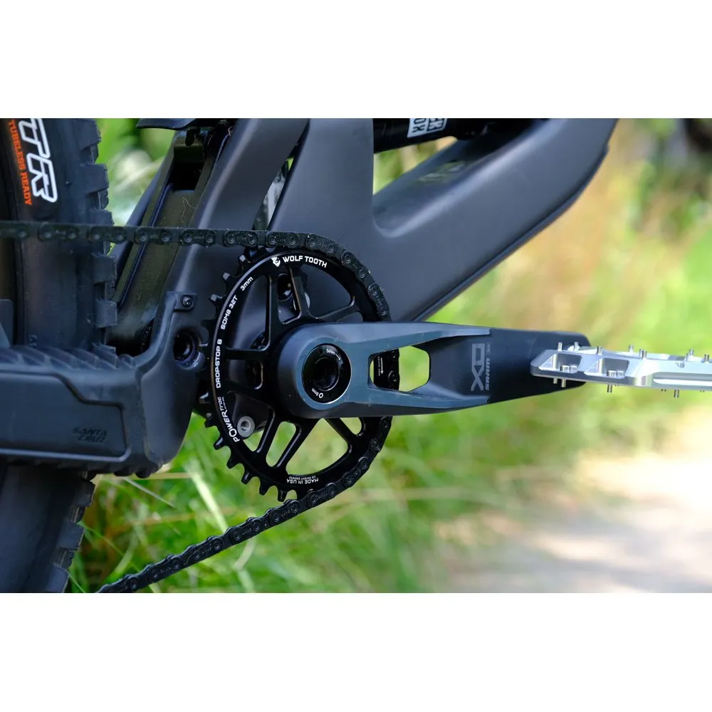 Wolf Tooth Sram 8b Dm 3 Mm Offset Ovalt Kedjehjul, Black, 34t