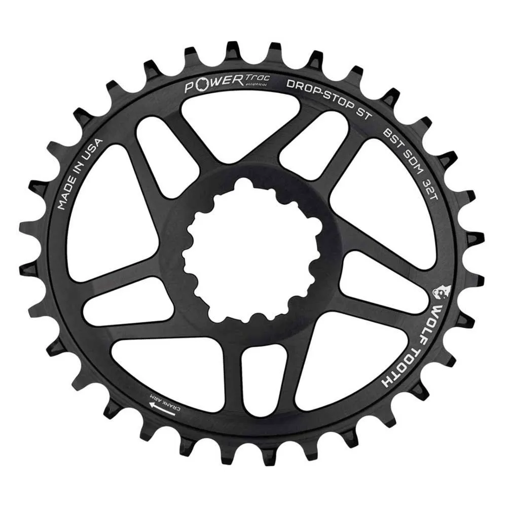 Wolf Tooth St Sram Boost Ovalt Kedjehjul, Black, 30t