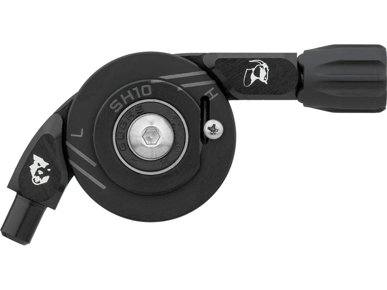 Wolf Tooth Tanpan Shimano 10-fach Inline Schaltungskonverter, Black, One Size Wolf Tooth Tanpan Shimano 10-fach Inline Schaltungskonverter, Black, One Size