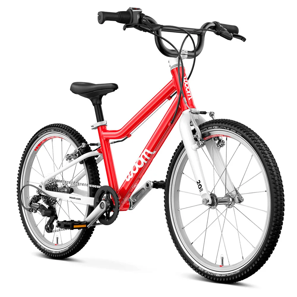 Woom Go 4 20´´ Cykel, Woom red, One Size Woom Go 4 20´´ Cykel, Woom red, One Size