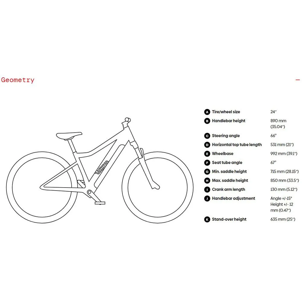 Woom Up 5 24´´ Elcykel Mtb, Electric blue, One Size