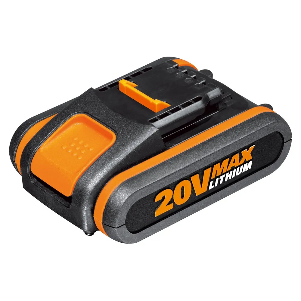 Worx 20V Batteri 2Ah med Batteriindikator