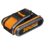 Worx 20V Batteri 2Ah med Batteriindikator