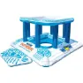Wow Stuff Parthenon Canopy Spa Island Uppblåsbar unisex, Blue / white, One Size