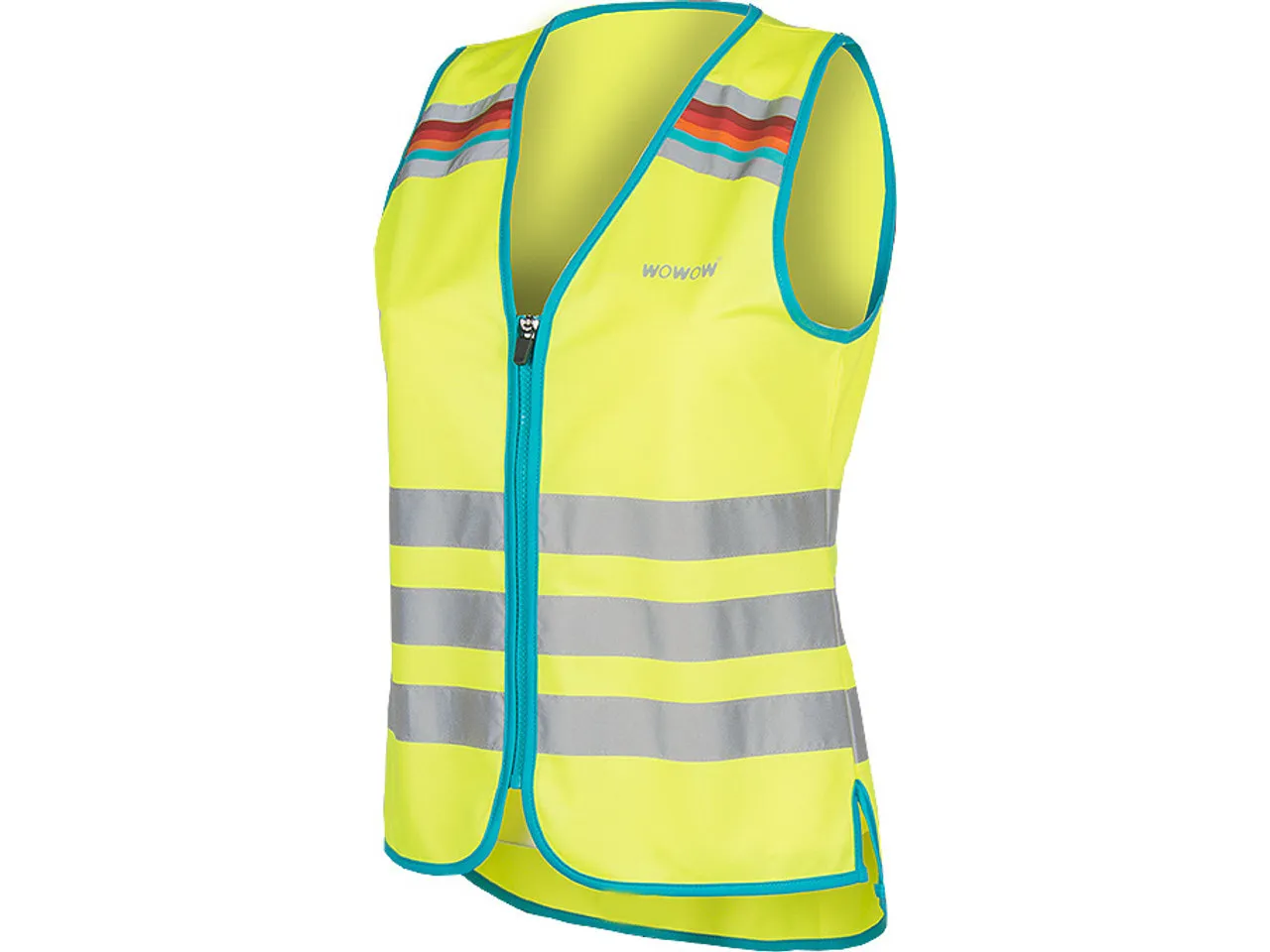 WOWOW Lucy Damen Weste, Yellow / silver