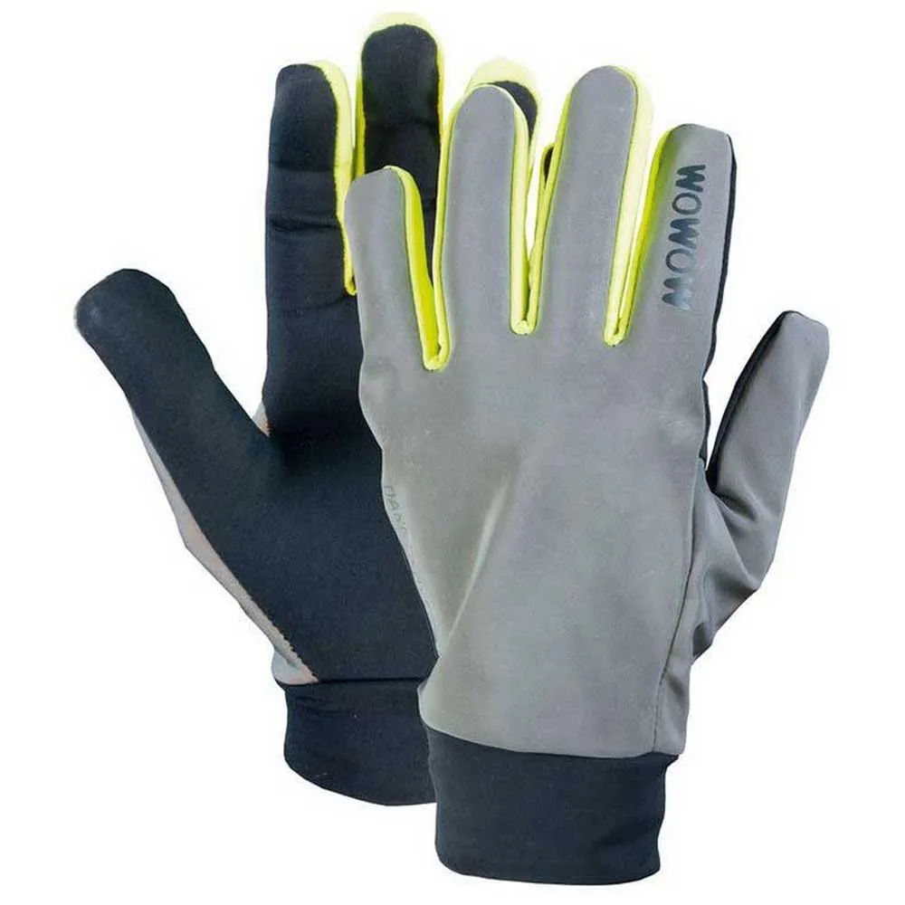 WOWOW Reflective 2.0 Handskar, Grey / yellow WOWOW Reflective 2.0 Handskar, Grey / yellow