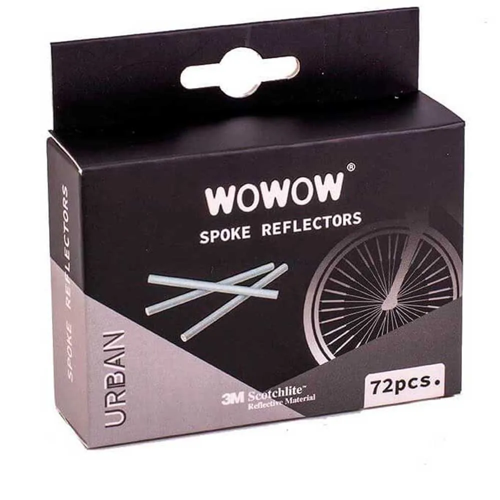 WOWOW Reflexer Fram/bakhjul 72 Enheter, Clear, One Size