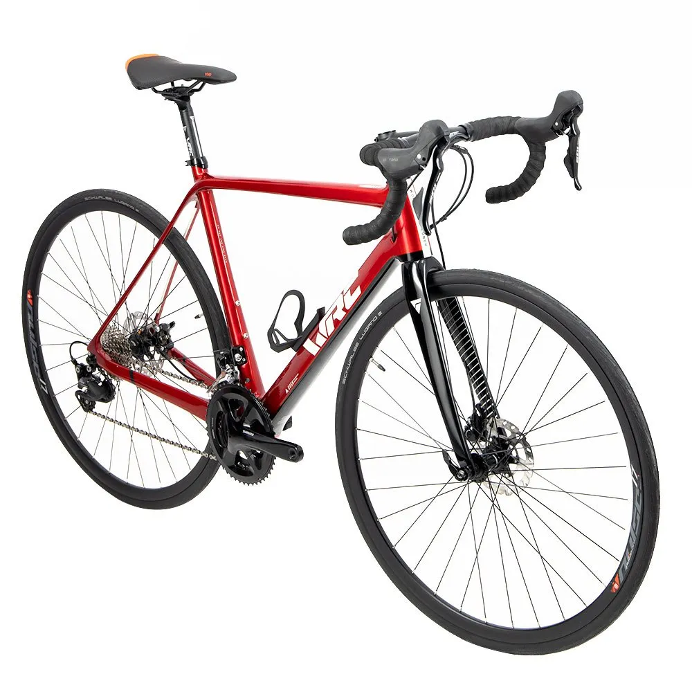 WRC Rush Carbon Disc 105 2x11s Racercykel, Red