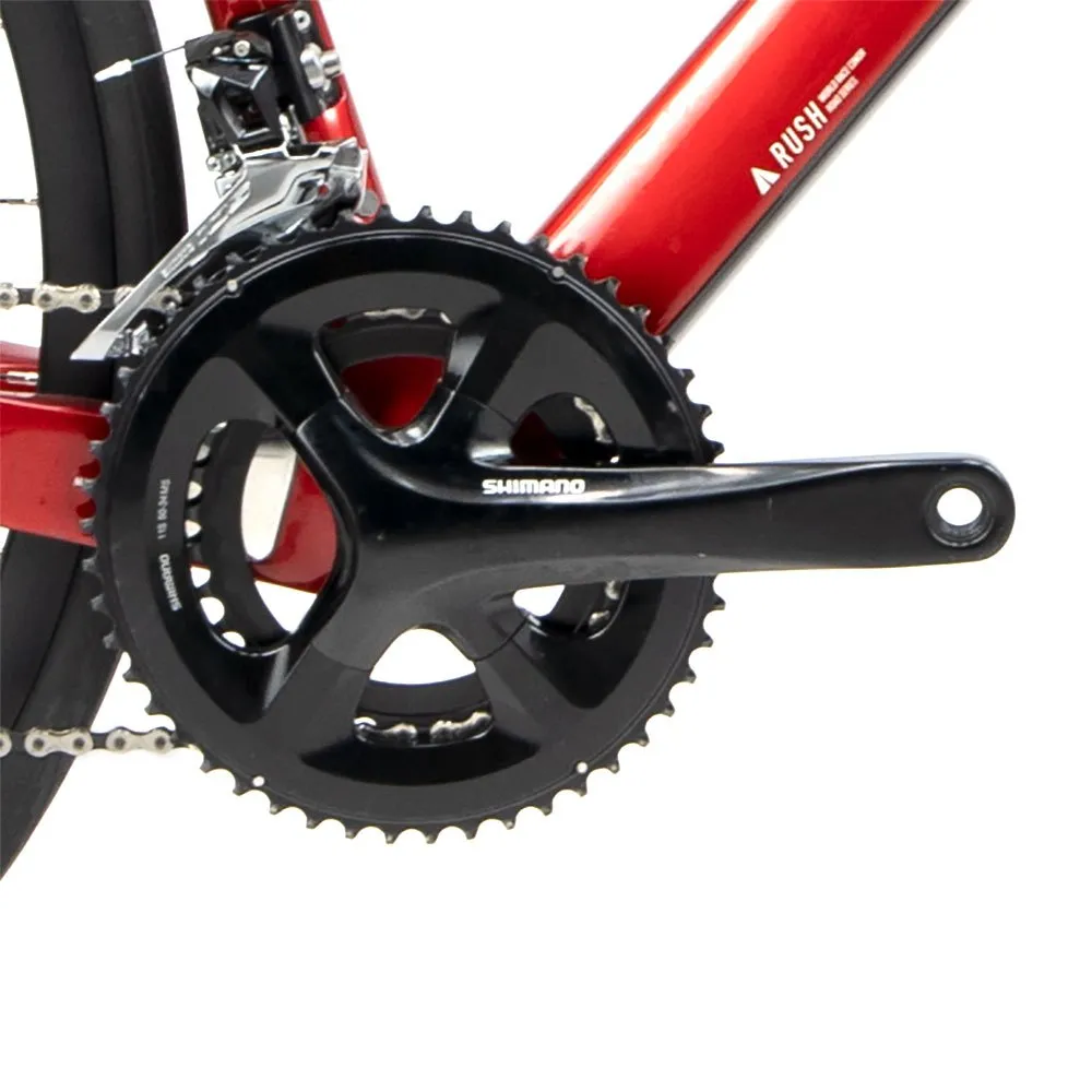 WRC Rush Carbon Disc 105 2x11s Racercykel, Red
