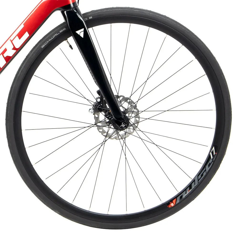 WRC Rush Carbon Disc 105 2x11s Racercykel, Red