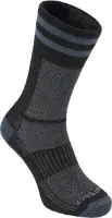 WRIGHTSOCK Coolmesh II Crew Black/grey W/ Stripes WRIGHTSOCK Coolmesh II Crew Black/grey W/ Stripes