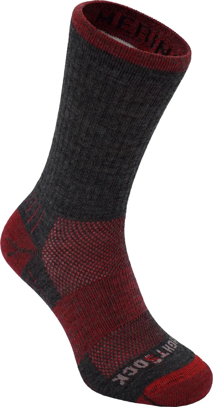 WRIGHTSOCK Merino Escape Crew Anti Blister System WRIGHTSOCK Merino Escape Crew Anti Blister System