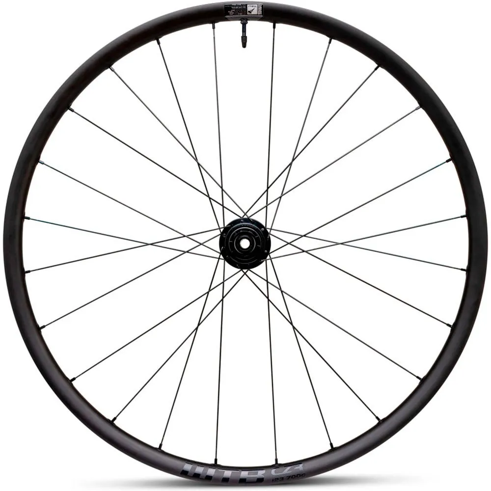 WTB Czr I23 28h 6b Disc Tubeless Gravelcykel Framhjul, Black, 12 x 100mm