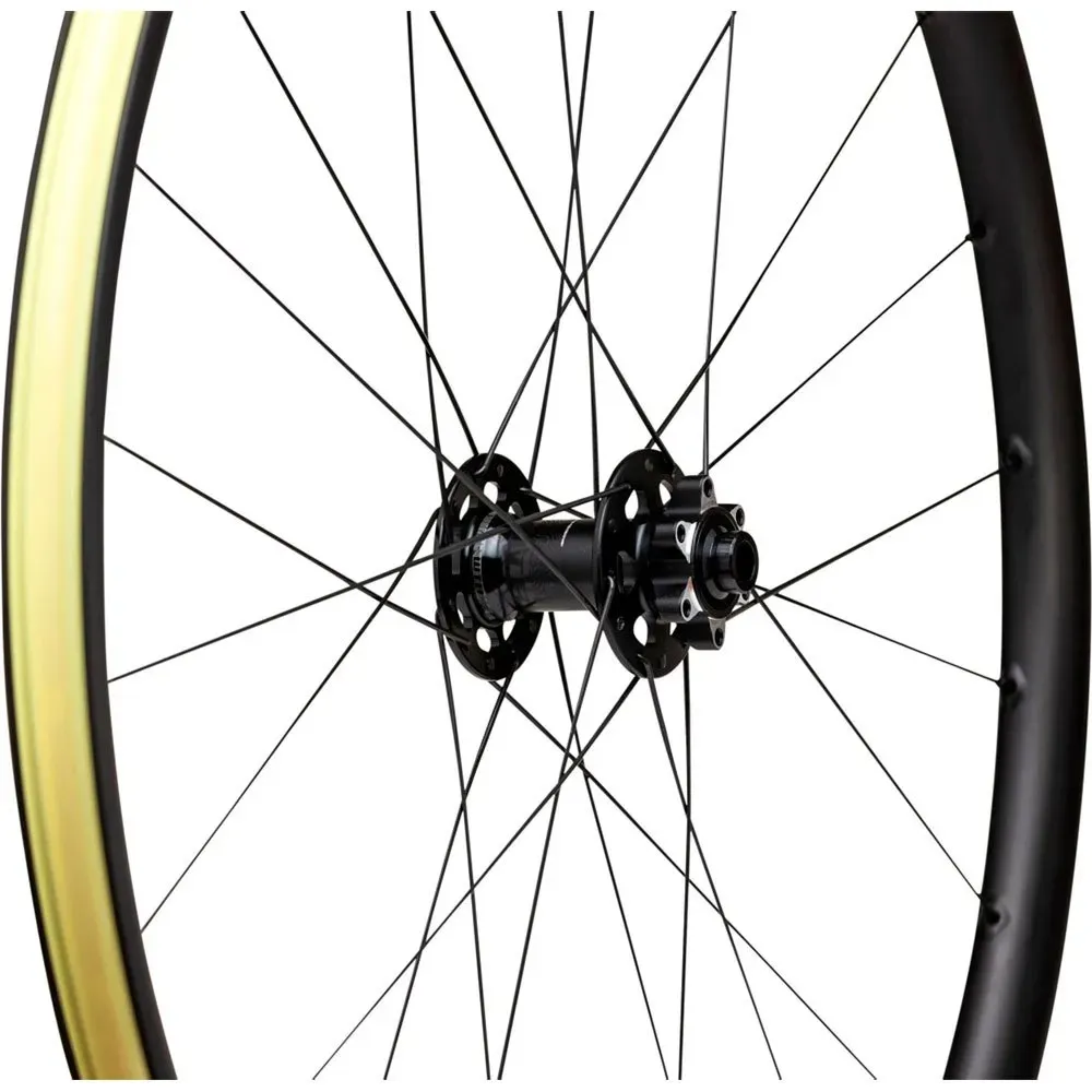 WTB Czr I23 28h 6b Disc Tubeless Gravelcykel Framhjul, Black, 12 x 100mm