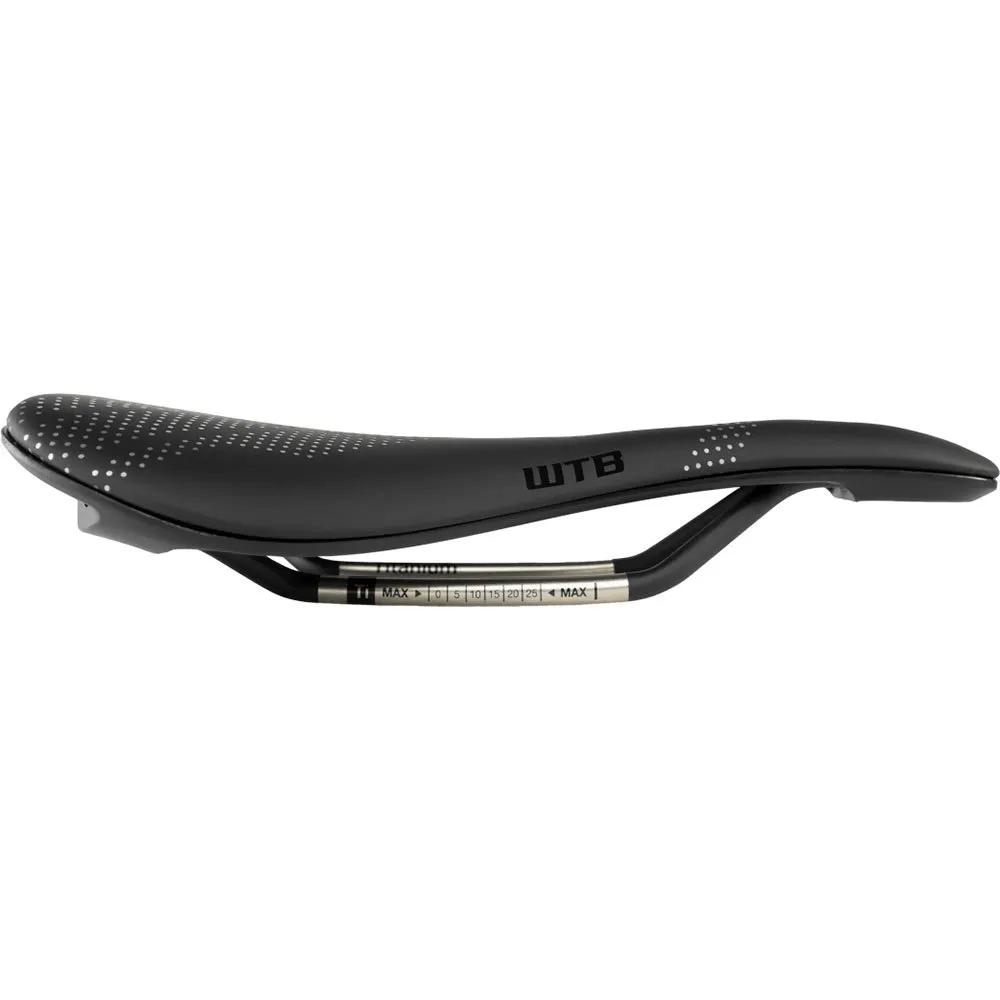 WTB Gravelier Carbon Cykelsadel, Black, 142mm
