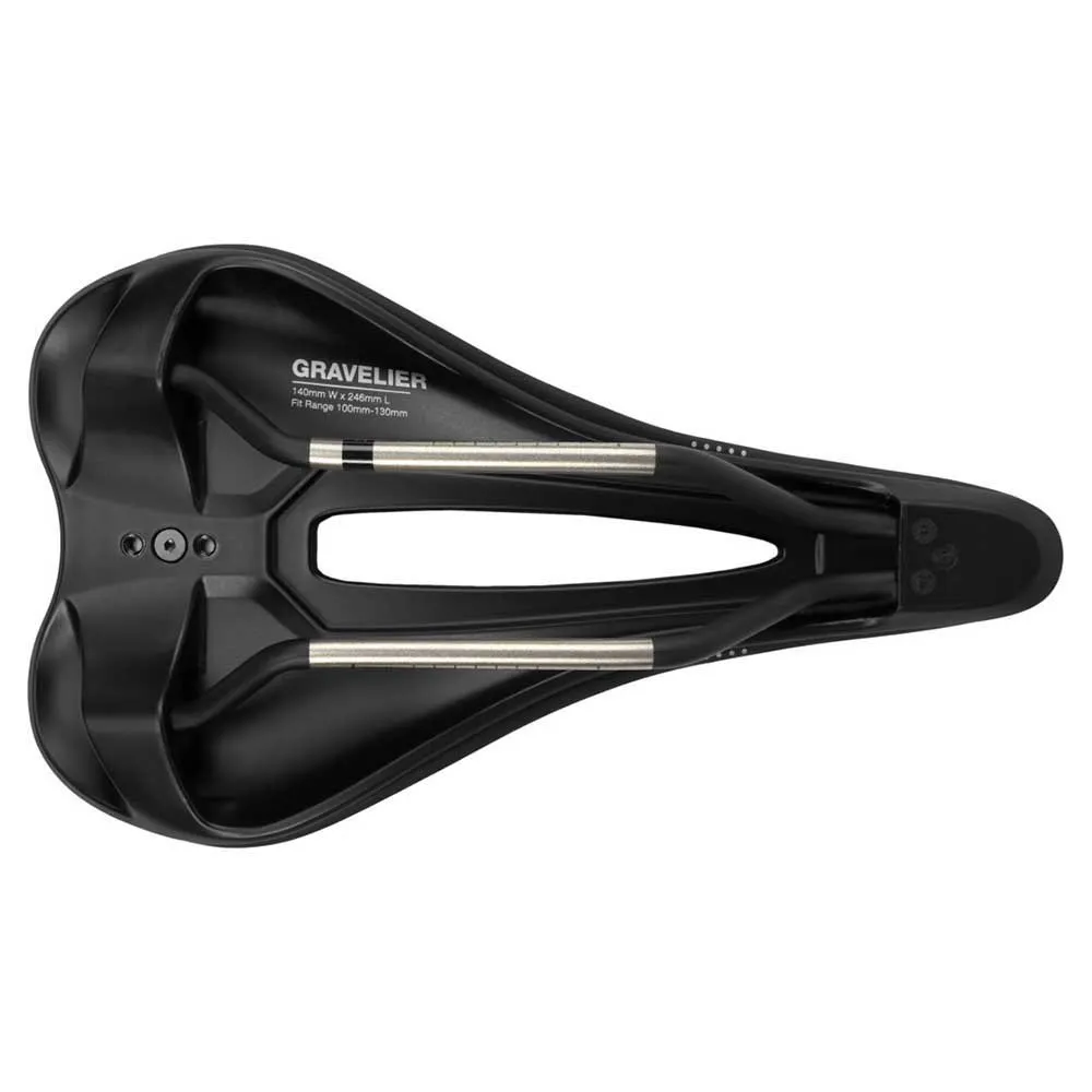WTB Gravelier Cromoly Cykelsadel, Black, 142mm