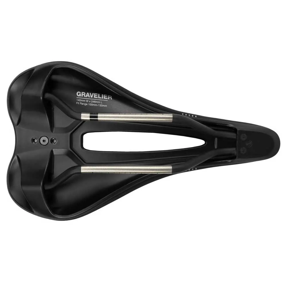 WTB Gravelier Stainless Cykelsadel, Black, 140mm