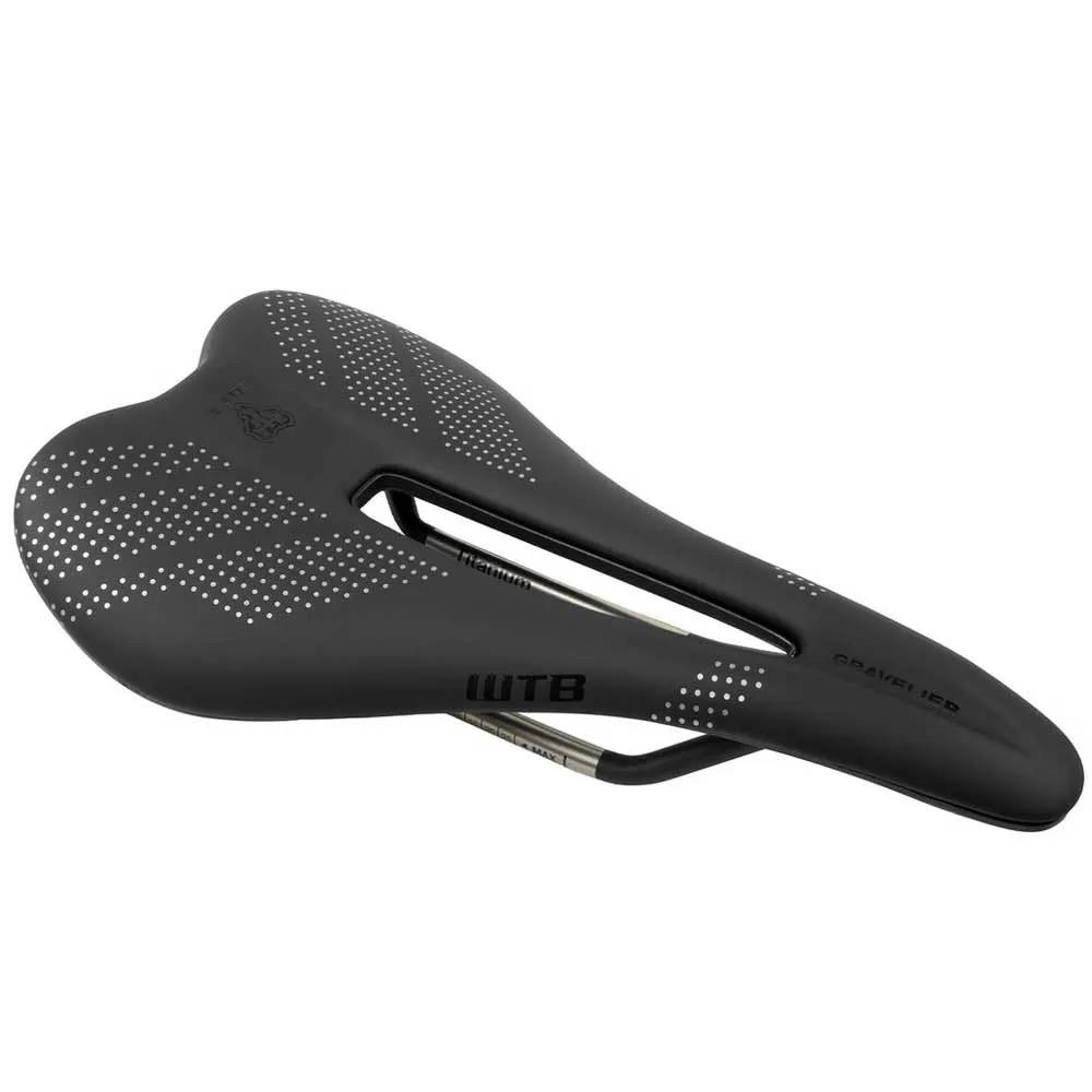 WTB Gravelier Stainless Cykelsadel, Black, 140mm