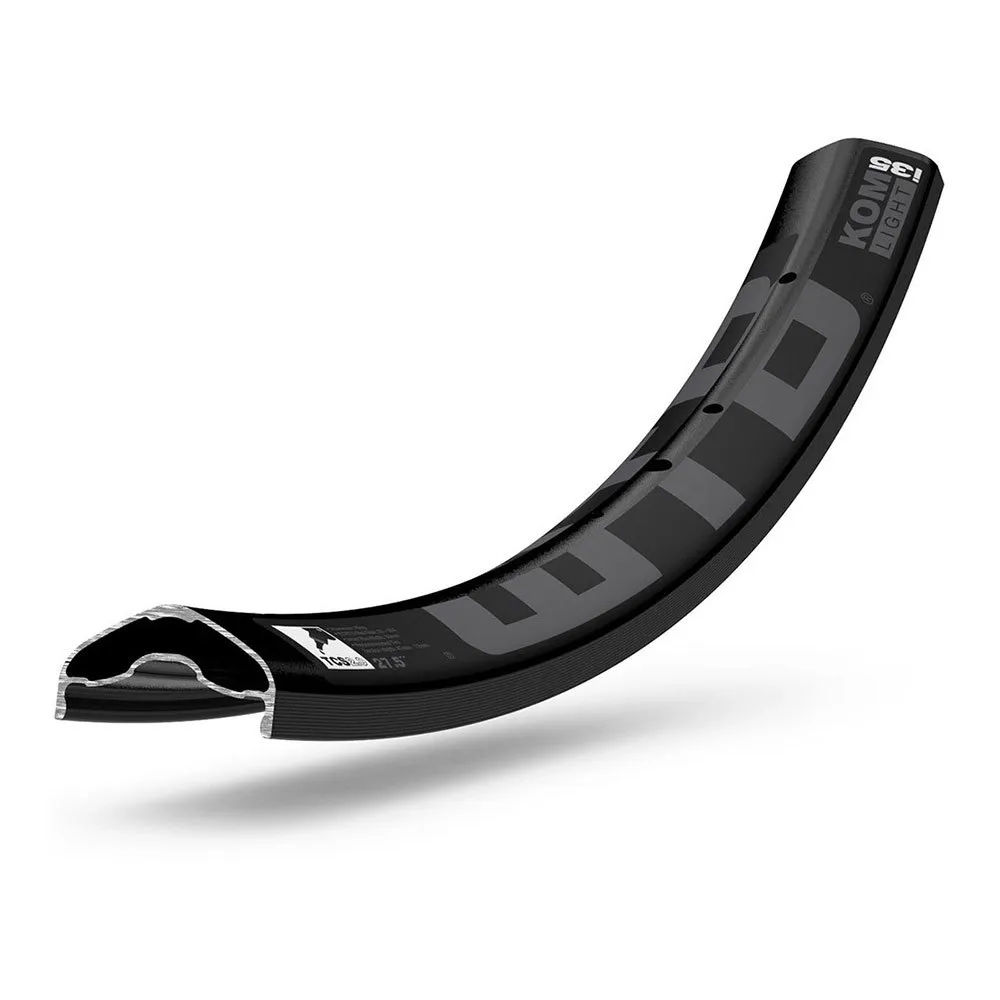 WTB Kom Light I35 Tcs Fälg, Black, 650B - 27.5" 3