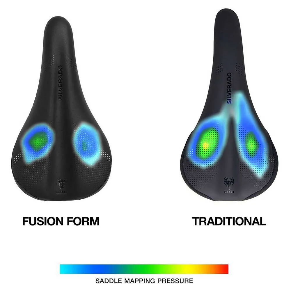 WTB Rocket Fusion Form Steel Cykelsadel, Black, 145mm WTB Rocket Fusion Form Steel Cykelsadel, Black, 145mm