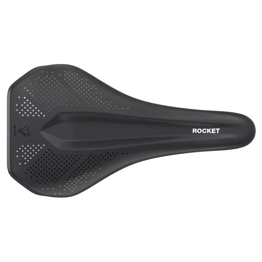 WTB Rocket Medium Fusion Form Titanium Cykelsadel, Black, 145mm