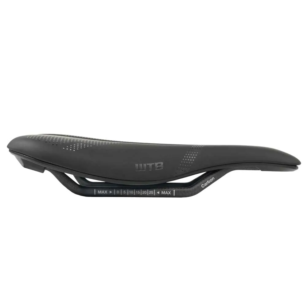 WTB Silverado 265 Medium Dna Carbon Cykelsadel, Black, 142mm