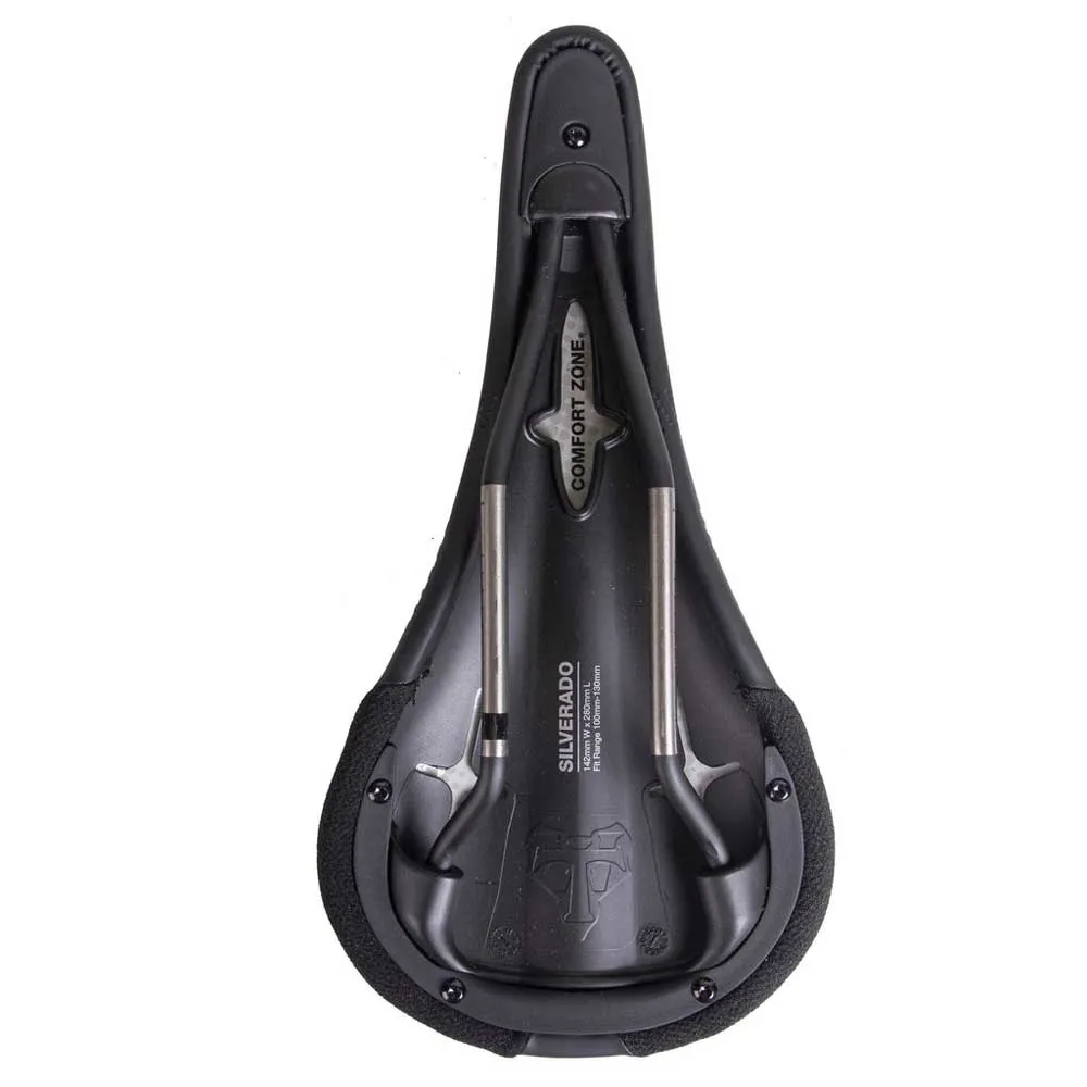 WTB Silverado 265 Medium Dnax Inox Cykelsadel, Black, 142mm